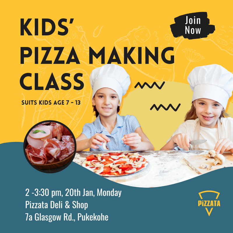 Load image into Gallery viewer, Mon 20 January - Pukekohe Kids Pizza Making Course
