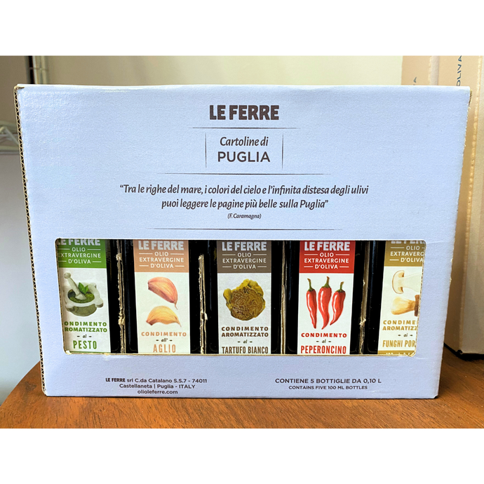 Le Ferre Puglia Olive Oil Gift Pack - 100ml x5