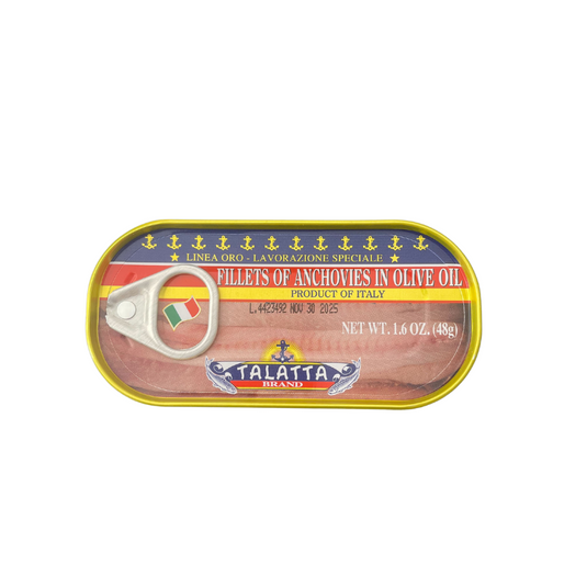 Talatta Anchovies in Olive Oil 48G