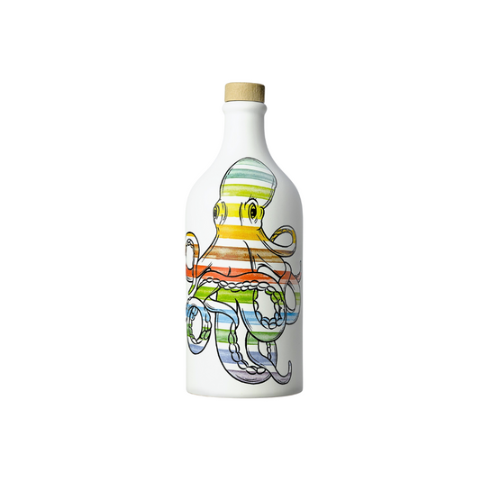 Muraglia Octopus Ceramic Jar Olive Oil - 500ml