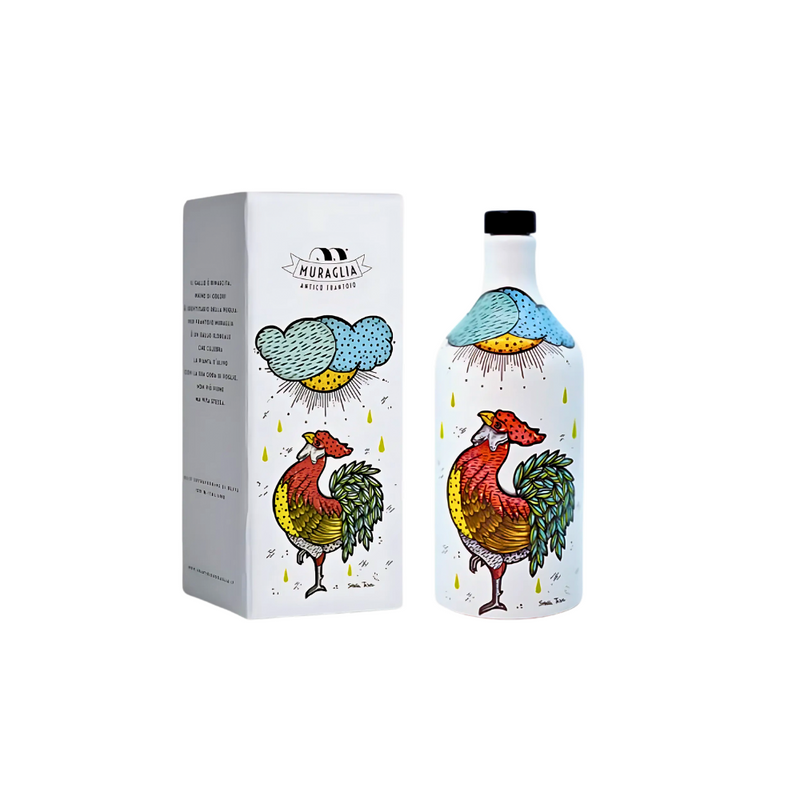 Load image into Gallery viewer, Muraglia Rooster Ceramic Jar Olive Oil - 500ml
