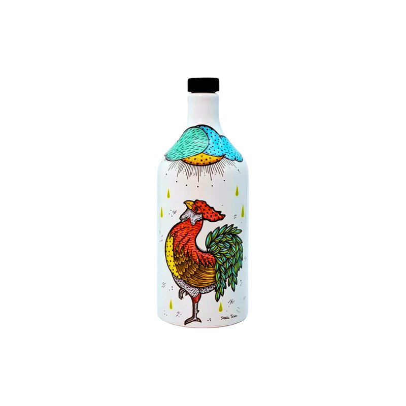 Load image into Gallery viewer, Muraglia Rooster Ceramic Jar Olive Oil - 500ml
