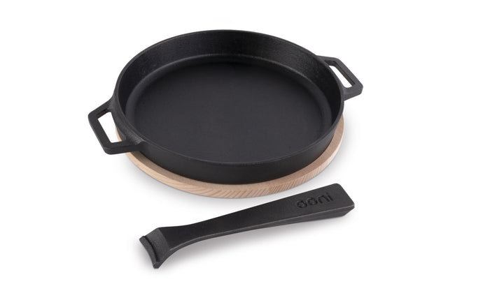 Ooni Cast Iron Skillet Pan - Pizzatanz